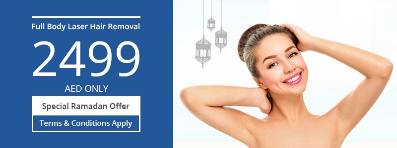 Full Body Laser Hair Removal 2499 AED